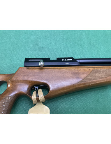 Carabina PCP Falcon calibro 5,5 modello Prairie -Bs in legno con otturatore