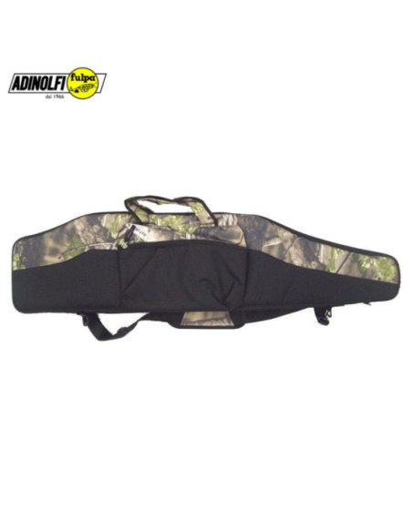 Fulpa Fodero imbottito per Carabina con ottiche mimetico e spallina 125cm