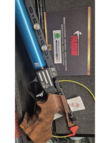 Pistola libera vendita PCP Pardini k12 pistola colore Blucon doppio serbatoio e copricanna colore nero