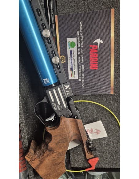 Pistola libera vendita PCP Pardini k12 pistola colore Blucon doppio serbatoio e copricanna colore nero