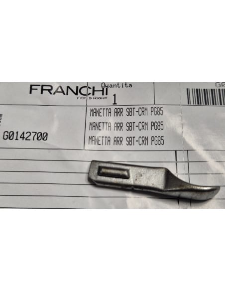 Manettino manetta armamento per fucile Franchi armi Sbt Cromato Ph85 G0142700