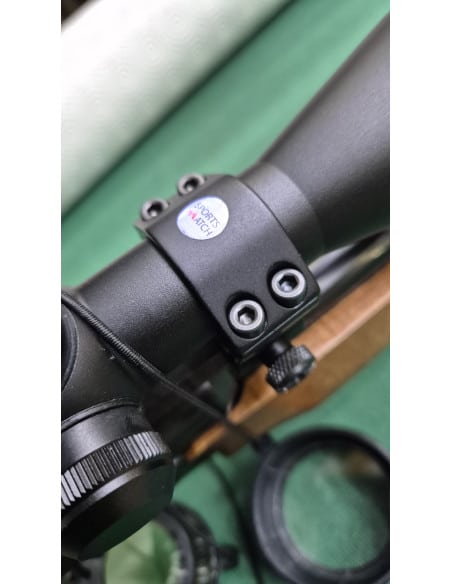 Carabina Baikal  Kipplauf modello IZH18 CALIBRO 222 con ottica Hunter 3-9x42 attacchi anelli Sports Match