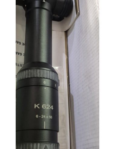 Ottica da tiro caccia Kahles K 624 TT 6-24X56 Abs 6 f codice 10503