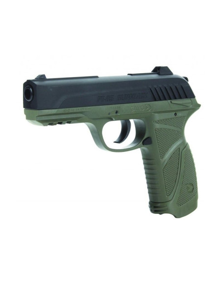 Pistola libera vendita co2 Gamo PT85 Blowback Verde Calibro 4.5 4,5 16 colpi pellet in piombo 18 colpi