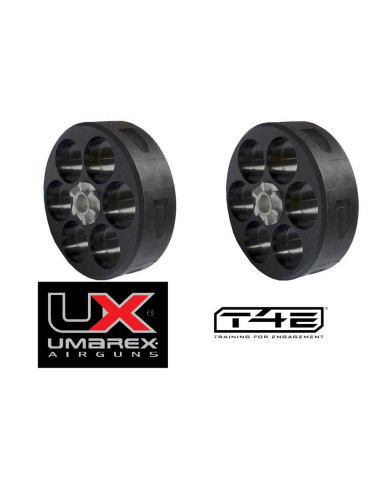 Umarex HDR Cal 50 Tamburi di Ricambio T4E Set 2 pz
