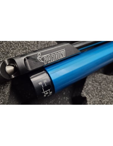 Pistola libera vendita Pardini armi modello K12 Basic calibro 4,5 con serbatoio blu