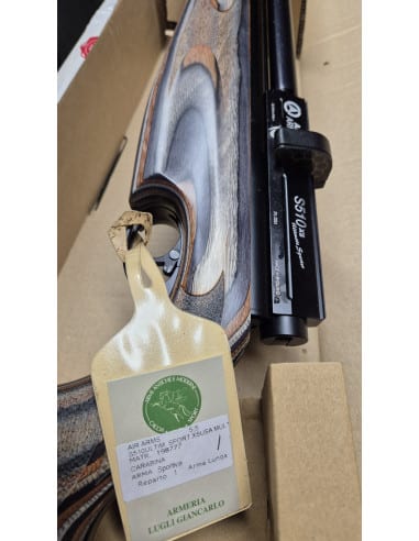 Carabina Pcp AirArms calibro 5, 5 modello S510 Ultimate Sport Xs mULTILAMINARE