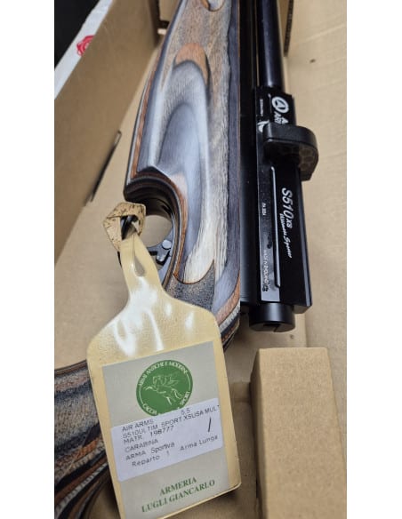 Carabina Pcp AirArms calibro 5, 5 modello S510 Ultimate Sport Xs mULTILAMINARE