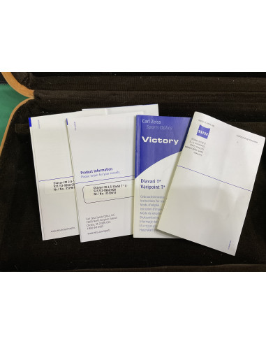 Set Valigia Blaser e Ottica Zeiss Diavari M 2,5-10x50 con attacco Blaser