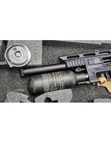 Carabina Pcp calibro 5,5 Fx Impact  M4 Sniper Nera Power Plenum serbatoio 750