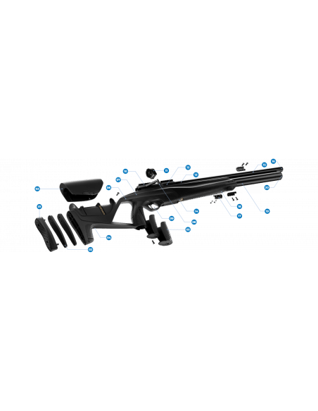 Carabina PCP in polimero 10 colpi Calibro 6.35  Stoeger Airguns XM1 Ranger libera vendita