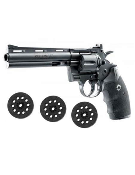 Umarex colt python 6 pollici calibro 4,5 co2 libera vendita 10 colpi BB