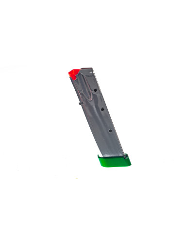 CARICATORE CROMATO CAL.9MM CON PAD UNICA VERDE TANFOGLIO ARMI 05KIU00001
