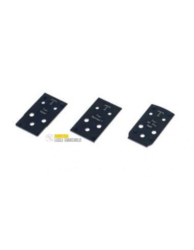 KIT 3 PIASTRINE PER ADATTATORE ATTACCO RED DOT TANFOGLIO 04ADA00003