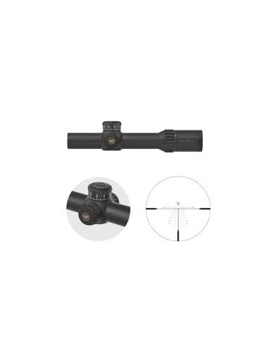Ottica Vector optics 34mm Continental 1-10x28 FFP Tubo 34 1/10 mil illuminato Riflescope battuta m4 ar15 SCFF-62