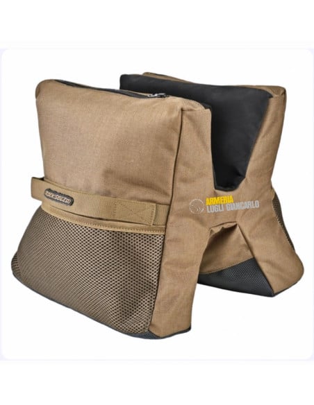 Rest anteriore vuoto per armi vuoto appoggio arma Quake H-Shape Shooting Range  39x33x4 cm Bag | Olive Green  A04974