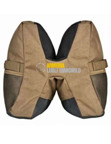Rest anteriore vuoto per armi vuoto appoggio arma Quake H-Shape Shooting Range  39x33x4 cm Bag | Olive Green  A04974