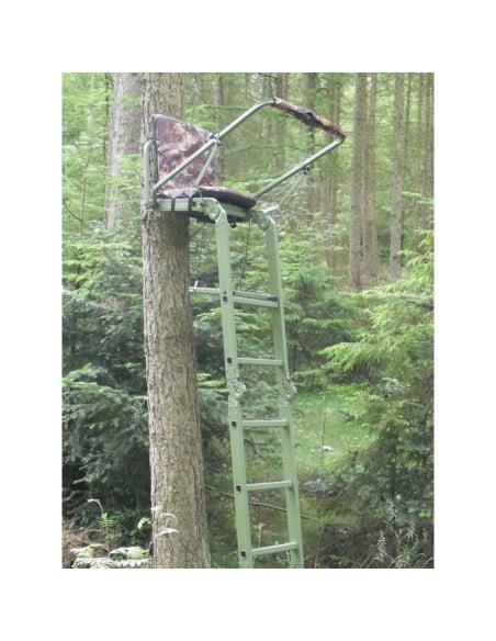 ALTANA ALU1 Altana in tubi d’acciaio verniciati Altezza di seduta cm 320, imballo cm 120x63x19 Peso: 14 kg