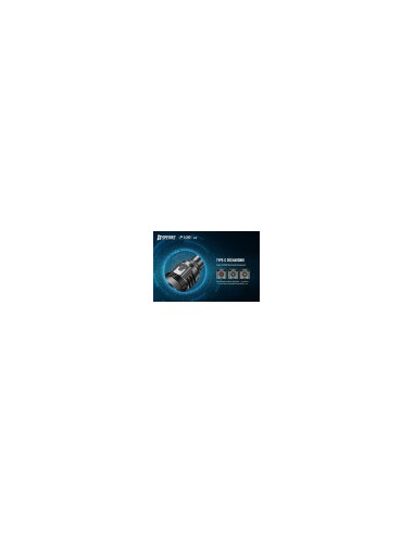 P10R V2 TORCIA PILA SPERAS  TORCIA LED 10000 LUMENS CON FASCIO DI LUCE FINO A 574M