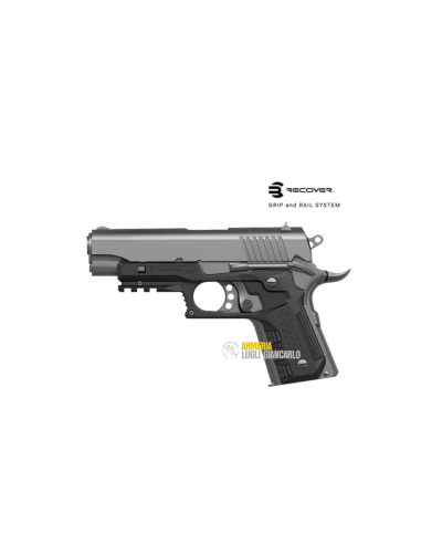 Recover Tactical CC3C-01 Grip & Rail System for the Compact 1911 (Officer’s Sized 1911)