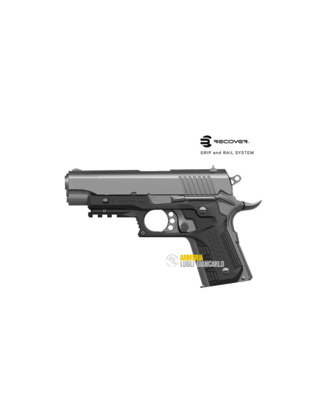 Recover Tactical CC3C-01 Grip & Rail System for the Compact 1911 (Officer’s Sized 1911)