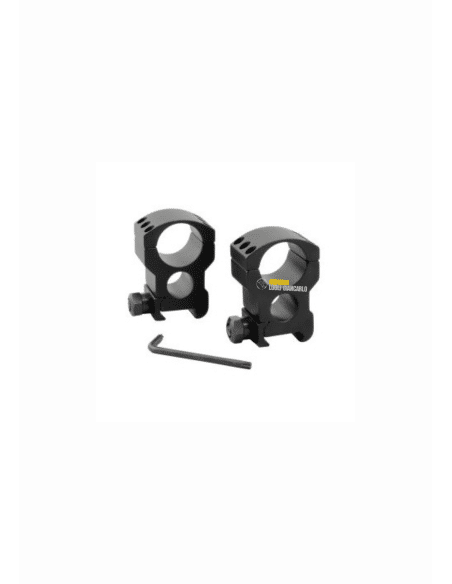 ANELLI – BURRIS ATTACCHI  – XTREME TACTICAL 1″ X-High Matte Black (420183)