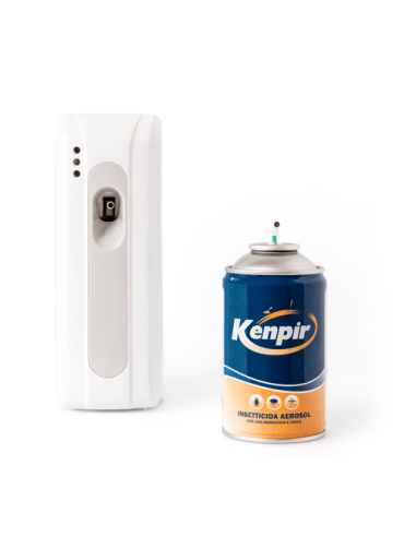 Dispenser Temporizzatore Automatico Aerosol AD 290M l'insetticida ECOSPRAY VEBI aerosol mosche zanzare.