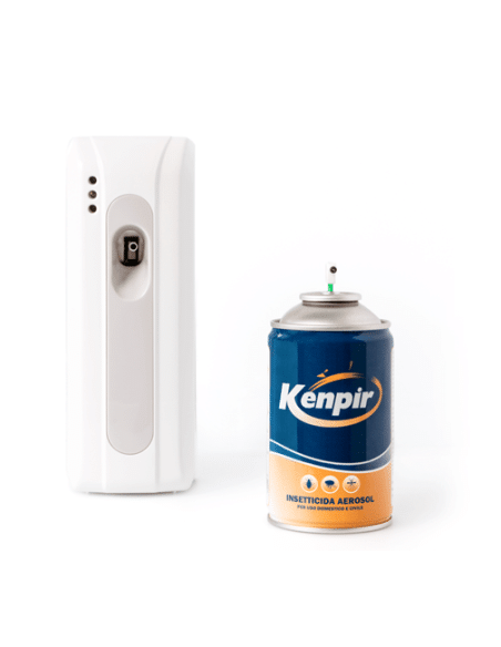 Dispenser Temporizzatore Automatico Aerosol AD 290M l'insetticida ECOSPRAY VEBI aerosol mosche zanzare.