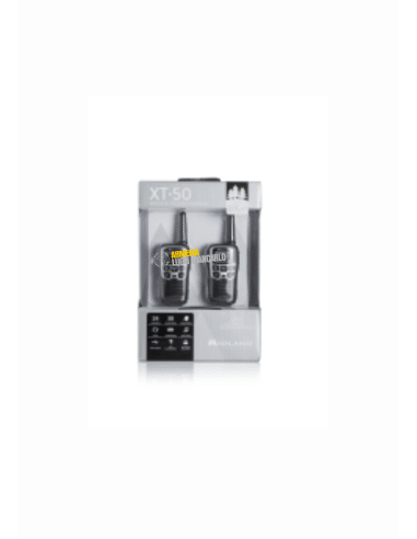 Midlan Ricetrasmittenti, ricetrasmittenti pmr446-lpd433 XT50 Blister da 2pz per caccia forze dell’ordine