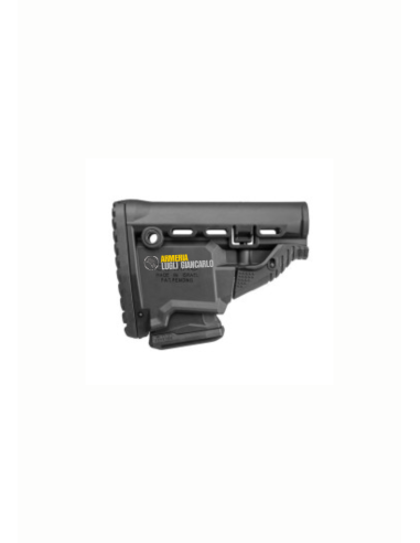 FAB DEF CALCIO COLLASSABILE PER M4/AR15 NERO CON PORTACARICATORE (FX-GLMAGB) FAB LTD FD000113