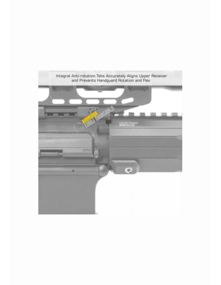 UTG PRO® Super Slim SD Free Float M-LOK® handguard, 10" SKU MTU045XLM per fucili m4 ar15