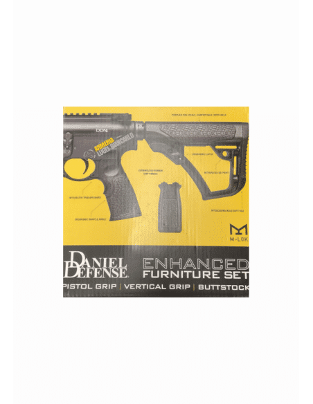 DANIEL DEFENSE SET CALCIO/IMP.PISTOLA/GRIP BL