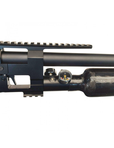 RIFLE CARABINA NERA  RTI ARMS The Priest II Calibro  5.5 46 J carabina PCP 10 COLPI CORTA COMPATTA