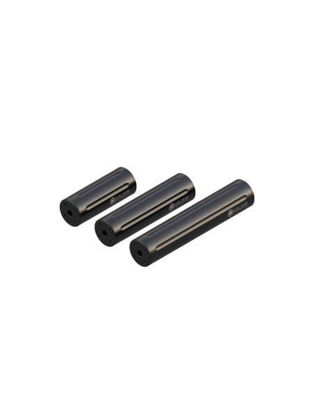Moderatore di suono specifico per carabine pcp modelli AIR MAKS ARMS KATRAN e KRAIT per calibro 6,35 4,5 5,5  40mm S
