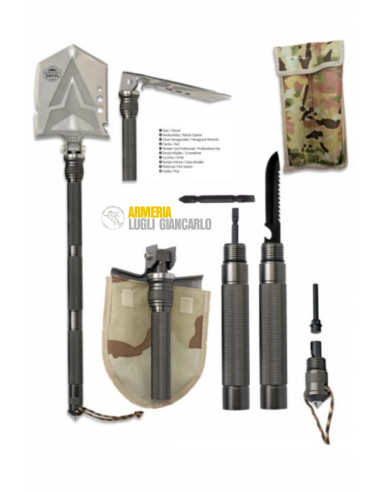 PALA DA SOPRAVVIVENZA MULTI USO ALTEZZA OUTDOOR » ACCESSORI MINUTERIA CAMPEGGIO Codice prodotto: 33084