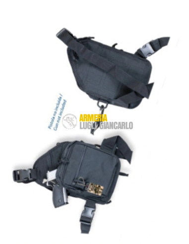 MONOSPALLA DX/SX PORTA PISTOLA NERO BORSA PER PISTOLE MARCHIO: CODICE PRODOTTO: 39497