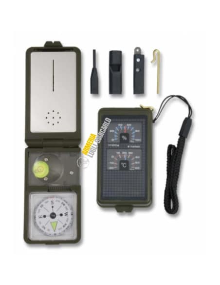 OUTDOOR » ACCESSORI MINUTERIA CAMPEGGIO » bussola OUTDOOR con accessori CODICE PRODOTTO: 33755
