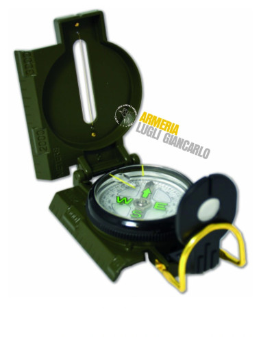 OUTDOOR » ACCESSORI MINUTERIA CAMPEGGIO » BUSSOLA VERDE MILITARE R20203