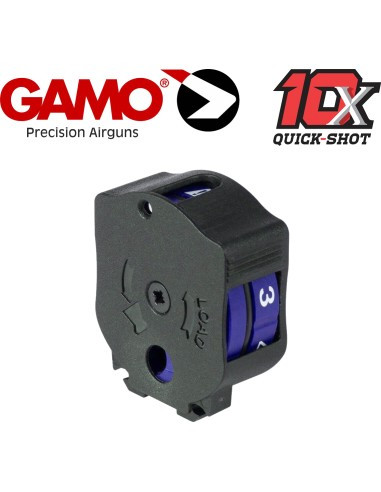 New Gamo .177 Replay 10 Maxxim 10 shot ad aria compressa caricatore di ricambio 177 4.5 mm 41742-uk