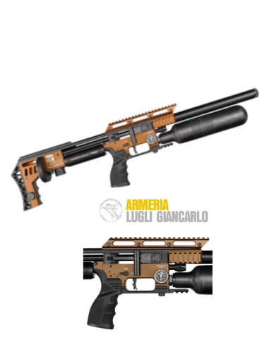Carabina Pcp Bronze calibro 5,5 FX AirGuns FX Impact M4 Copper Sniper Lunghezza 700 mm  serbatoio 750