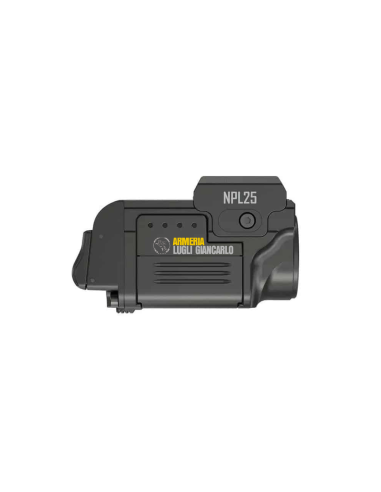 Nitecore torce per armi  NPL25 Weapon Light 900 lumens e 255 metri - Torcia LED ricaricabile per pistola