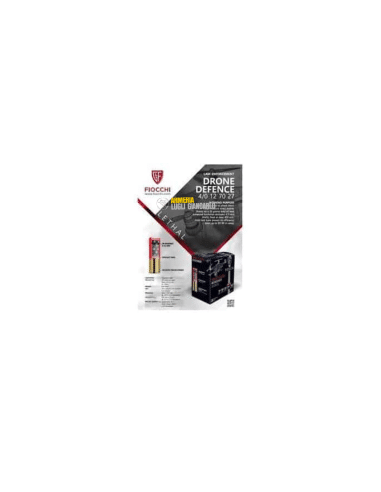 Cartucce colpi Fiocchi calibro 12 Drone Defence BB Buckshot 35 gr 70 mm