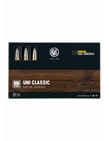 Colpi Cartucce da caccia  RWS CALIBRO 30-06 UNI CLASSIC 13,0 200 GRANI