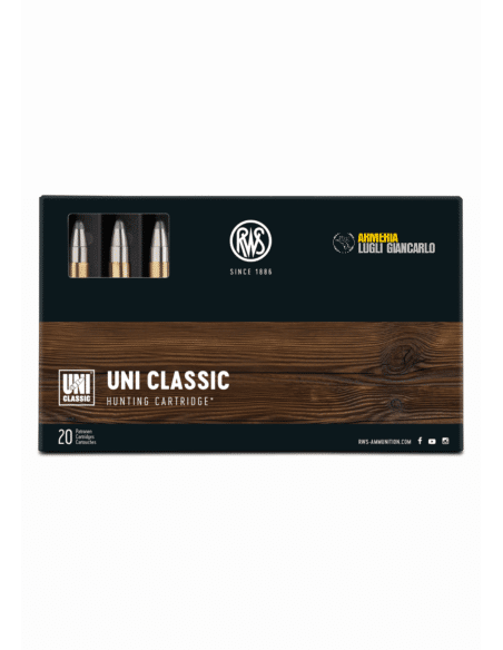 Colpi Cartucce da caccia  RWS CALIBRO 30-06 UNI CLASSIC 13,0 200 GRANI
