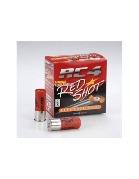 CARTUCCE DA TIRO / LINEA RED SHOT / RC 4 RED SHOT ELECTROCIBLES RC 4 RED SHOT ELECTROCIBLES 28 grammi