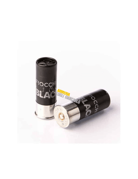 Cartucce da tiro Fiocchi Black calibro 12 28 grammi piombo 7,5