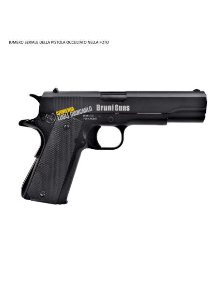 BRUNI PISTOLA CO2 MOD. US COMBAT 1911 US ARMY CAL.4,5 BB CN 816 SCARRELLANTE LIBERA VENDITA (BR- 613M) PS000163