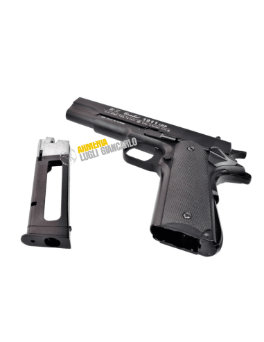 BRUNI PISTOLA CO2 MOD. US COMBAT 1911 US ARMY CAL.4,5 BB CN 816 SCARRELLANTE LIBERA VENDITA (BR- 613M) PS000163