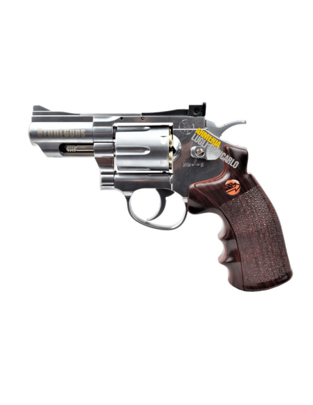 BRUNI REVOLVER CO2 MOD. 2,5 ARGENTO CAL.4,5 BB CN 823 LIBERA VENDITA (BR-708S) PS000169