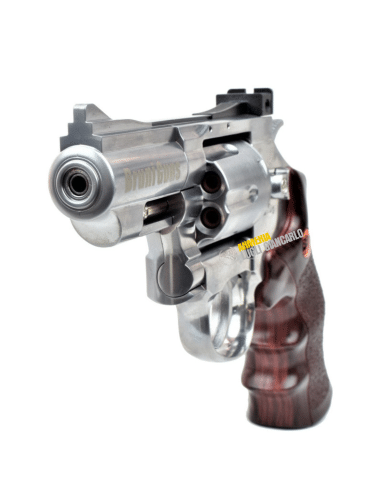 BRUNI REVOLVER CO2 MOD. 2,5 ARGENTO CAL.4,5 BB CN 823 LIBERA VENDITA (BR-708S) PS000169